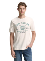 Футболка LOGO TEE MEN'S T-SHIRT 1037735-10348 Tom Tailor L Білий 1037735-10348