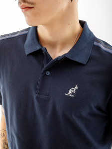 Футболка поло AUSTRALIAN TAPE STRIPE POLO CLUB PIQUE' LSUPO0060-200