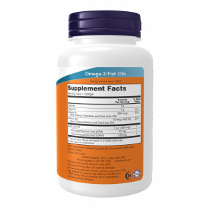 Софт гелеві капсули Cod Liver Oil 1000mg - 90 sgels 2022-10-0064