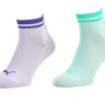 Шкарпетки Puma HERITAGE QUARTER 2P фіолетовий, м'ятний Уні 39-42 281012001-004