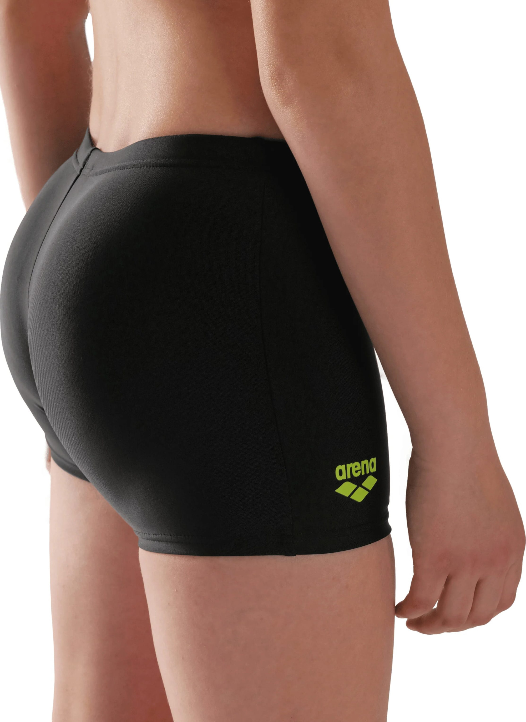 Шорти для плавання для хлопчиків Arena TALES SWIM SHORT чорний, жовтий дитячий 140 см (009087-506) 009087-506