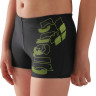 Шорти для плавання для хлопчиків Arena TALES SWIM SHORT чорний, жовтий дитячий 140 см (009087-506) 009087-506