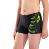 Шорти для плавання для хлопчиків Arena TALES SWIM SHORT чорний, жовтий дитячий 140 см (009087-506) 009087-506