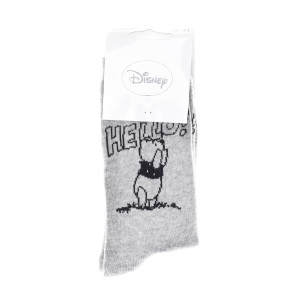 Шкарпетки Disney Winnie L Ourson Winnie + Hello Total 1 сірий Діт 36-41 13896420-8