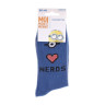 Шкарпетки MinionS COEUR+ OEIL + NERDS джинсовий Діт 36-41 13890131-2