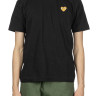 Футболка Comme des Garçons Play T-SHIRT GOLD EMBLEM KNIT AX-T216-051-1