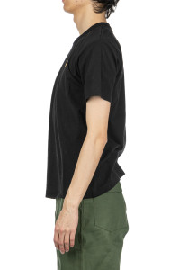 Футболка Comme des Garçons Play T-SHIRT GOLD EMBLEM KNIT AX-T216-051-1