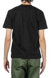 Футболка Comme des Garçons Play T-SHIRT GOLD EMBLEM KNIT AX-T216-051-1