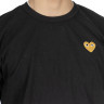 Футболка Comme des Garçons Play T-SHIRT GOLD EMBLEM KNIT AX-T216-051-1
