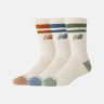 Шкарпетки New Balance Active Lifestyle Striped Crew Socks (3 пари) Beige LAS35210AS3 L LAS35210AS3