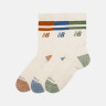 Шкарпетки New Balance Active Lifestyle Striped Crew Socks (3 пари) Beige LAS35210AS3 L LAS35210AS3