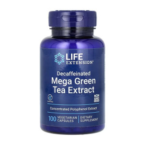 Капсули Life Extension Decaffeinated Mega Green Tea Extract - 100 vcaps 2023-10-5200