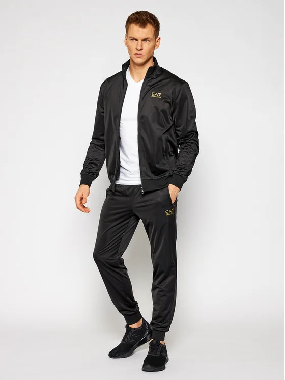 Костюм спортивний EA7 Emporio Armani Чорний Regular Fit 8NPV71PJ08Z-208