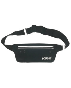 Пояс для бігу WAIST PACK чорний Уні 34x9см LS3704