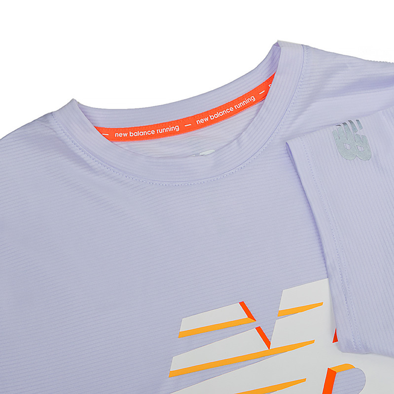 Футболка тренувальна New Balance Graphic Accelerate SS WT21226LIA