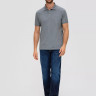 Поло cotton piqué polo shirt 2138262.9500 s.Oliver L Сірий 2138262.9500