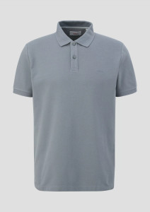 Поло cotton piqué polo shirt 2138262.9500 s.Oliver L Сірий 2138262.9500