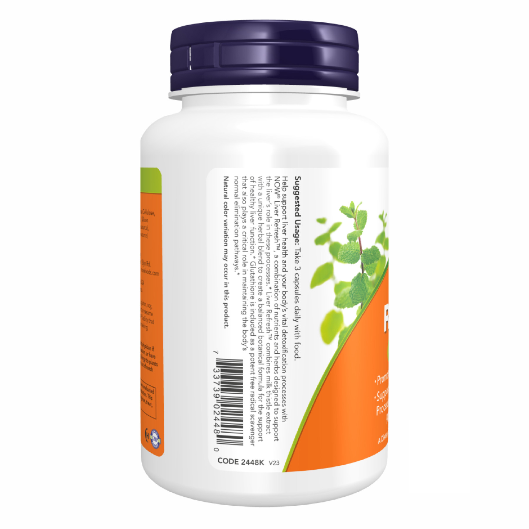 Капсули Liver Refresh - 90 vcaps 2022-10-0077