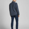 Сорочка JJECLASSIC HEATHER SHIRT L/S STS 12189760-Navy Blazer-Fit:SLIM FIT Jack&Jones L Темно-синій 12189760-NAVY BLAZER-FIT: