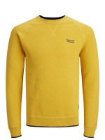 Світшот JORJOES KNIT CREW NECK 12175774 Spicy Mustard Jack&Jones M Жовтий 12175774SpicyMustard