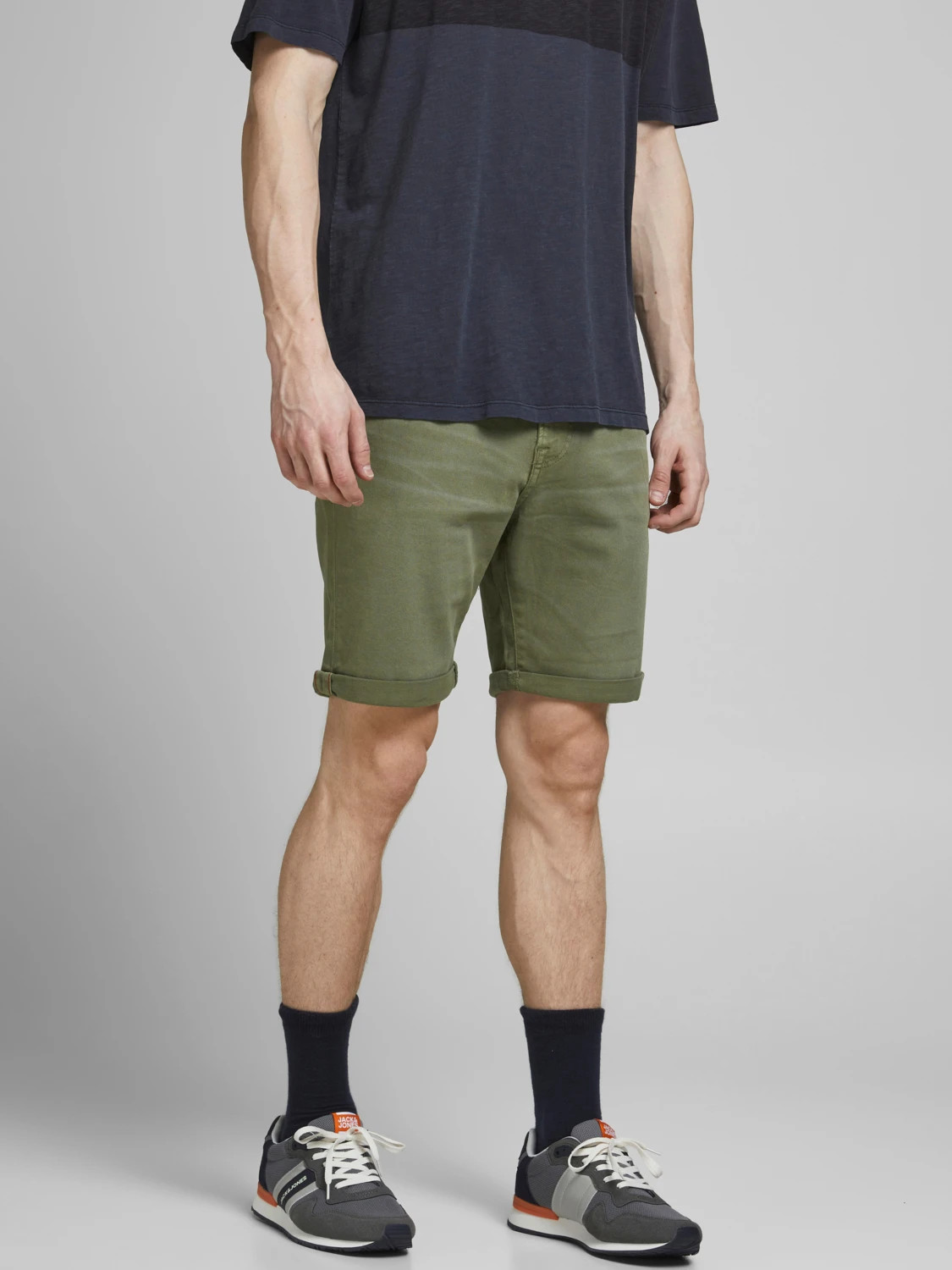 Шорти JPSTRICK JJICON SHORTS AMA SN 12232400-Deep Lichen Green Jack&Jones L Хакі 12232400-Deep Lichen Gree