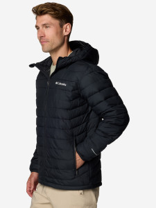 Куртка утеплена Powder Lite™ II Jacket Hooded 2086941CLB-010 Columbia S (46) Чорний 2086941CLB-010