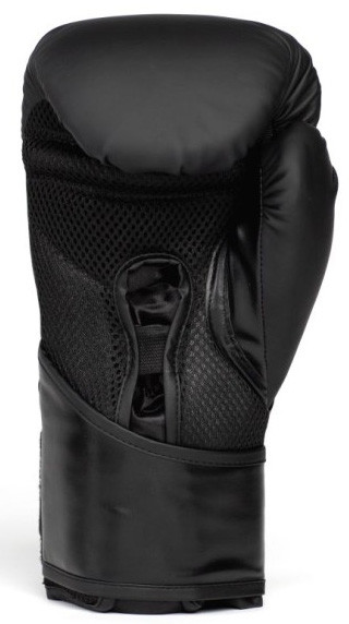 Рукавиці боксерські Everlast ELITE 2 BOXING GLOVES чорний, золотий Уні 12 унцій P00003271