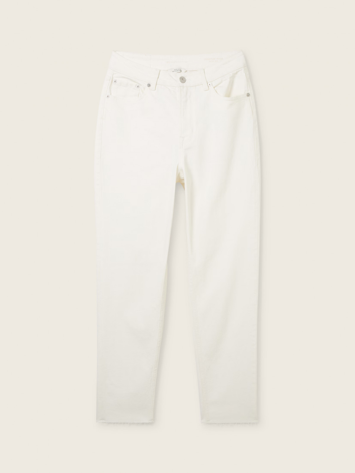 Джинси Mom-fit jeans 1040752ХХ22569 Tom Tailor 26 Білий 1040752ХХ22569