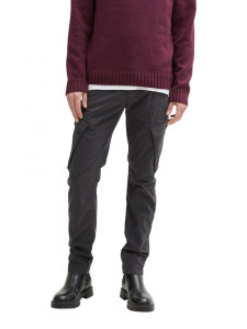 Штани Tapered cargo trousers 1044724-10899 Tom Tailor L Темно-сірий 1044724-10899