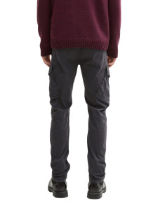 Штани Tapered cargo trousers 1044724-10899 Tom Tailor L Темно-сірий 1044724-10899