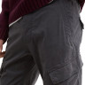 Штани Tapered cargo trousers 1044724-10899 Tom Tailor L Темно-сірий 1044724-10899
