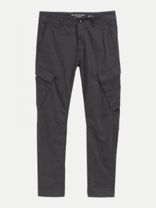 Штани Tapered cargo trousers 1044724-10899 Tom Tailor L Темно-сірий 1044724-10899