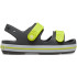 Сандалі дитячі Crocband Cruiser Sandal T Sdt 209424-1NJ-Slate Grey/Acidity CROCS C10 (27-28) Темно-с 209424-1NJ-SLATE GREY/ACI