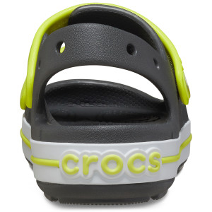 Сандалі дитячі Crocband Cruiser Sandal T Sdt 209424-1NJ-Slate Grey/Acidity CROCS C10 (27-28) Темно-с 209424-1NJ-SLATE GREY/ACI
