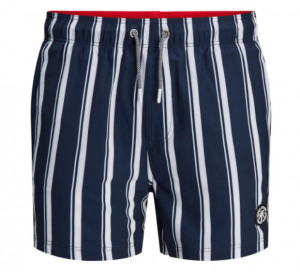 Шорти для плавання JJIMAUI JJSWIMSHORTS ST STRIPE 12186194 Navy Blazer Jack&Jones L Темно-синій 12186194NAVYBLAZER