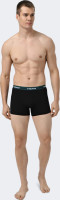 Труси-боксери Head MEN ELASTIC BOXER 2P чорний, зелений L (701234928-001) 701234928-001