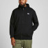 Толстовка JCOAIR SWEAT ZIP HOOD PS 12199271-Black Jack&Jones PLUS 3XL Чорний 12199271-Black
