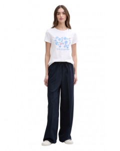 Футболка DENIM women's T-shirt 1045417-20000 Tom Tailor L Білий 1045417-20000