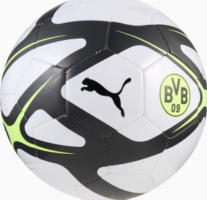 М'яч футбольний Puma BVB CULTURE Ball білий, чорний, жовтий 5 (084746-04) 084746-04