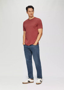 Футболка T-Shirt mit Crew Neck 2165525.3556 s.Oliver L Червоний 2165525.3556