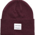 Шапка JACLONG KNIT BEANIE NOOS 12150627-Catawba Grape Jack&Jones ONE SIZE Бордовий 12150627-Catawba Grape
