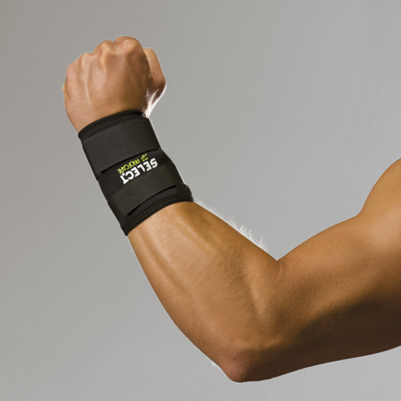 Напульсник SELECT 6700 Wrist support (228) чорн/зел, M/L 567000