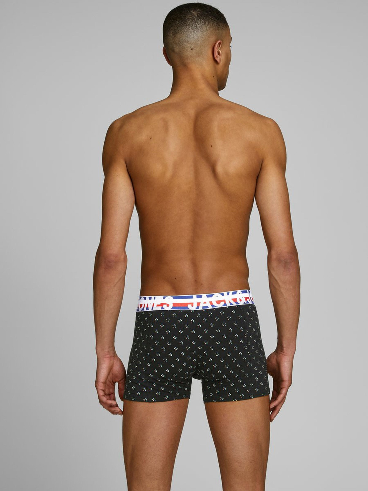 Труси-боксери 3шт 12151351Black Jack&Jones M Чорний,Темно-синій 12151351BLACK