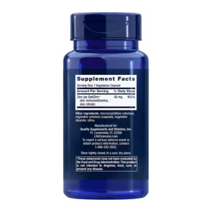 Капсули Life Extension Zinc Caps 50mg - 90 veg caps 2023-10-2656