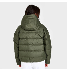 Куртка жіноча Nike Sportswear Storm-Fit Windrunner Down Hooded Jacket Green DQ5903-222