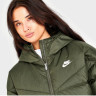 Куртка жіноча Nike Sportswear Storm-Fit Windrunner Down Hooded Jacket Green DQ5903-222
