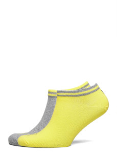 Шкарпетки Puma HERITAGE SNEAKER 2P сірий, жовтий Уні 35-38 281011001-003