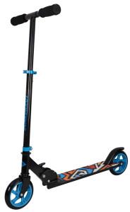 Самокат Schildkröt City Scooter RunAbout 145mm Black/Blue чорно-блакитний Уні Max:60 кг 510303