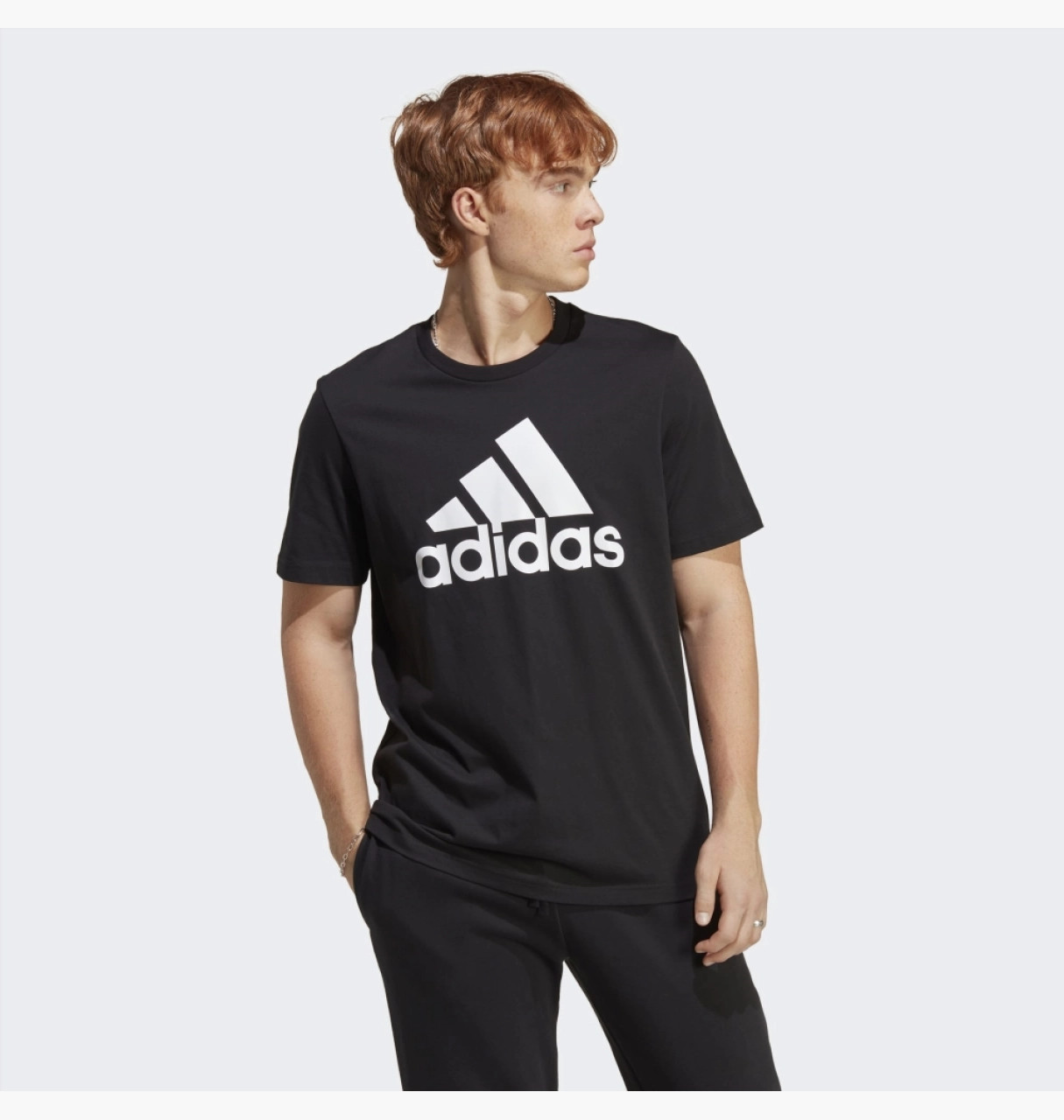 Футболка Essentials Single Jersey Big Logo IC9347