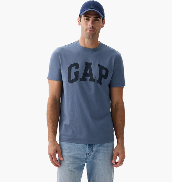 Футболка чоловіча Gap Everyday Soft Crewneck T-Shirt Blue 855769021 L 855769021